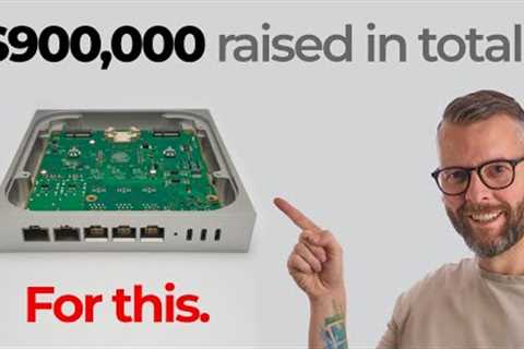 We raised $500,000 to manufacture our high-end router! 💪