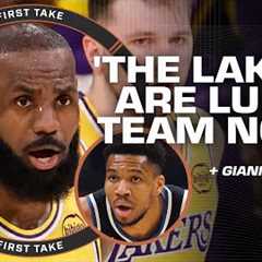How will LeBron respond to Luka''s Lakers takeover? + Giannis'' Bucks future in limbo 😮 | First..