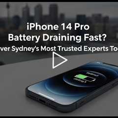 iPhone 14 Pro Battery Draining Fast? Discover Sydney’s Most Trusted Repair Experts Today