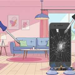 Repairing a Cracked Phone Screen in Your Home