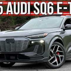 The 2025 Audi SQ6 e-tron Is A Faster & More Powerful Electric SQ5 With Porsche Roots
