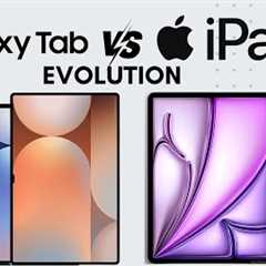 Evolution Of Apple iPad Vs Samsung Galaxy Tabs