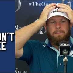 Tyrrell Hatton QUESTIONS Reporter’s Scottie Scheffler Description!