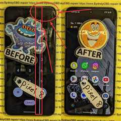 Fingerprint sensor repair on the Pixel 8
