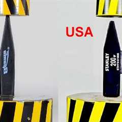 HYDRAULIC PRESS VS AMERICAN AND CHINESE HAMMER