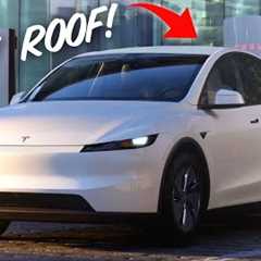 Cheap Model Y Leaked! No Glass Roof?!