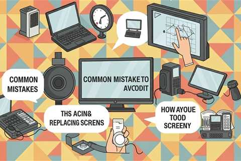 Common Mistakes to Avoid When Replacing Screens