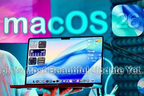 macOS 26 Tahoe Beta on MacBook M4 Pro – Liquid Glass UI, Spotlight Upgrade & Phone App!
