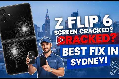 Cracked Z Flip 6 Screen? Find the Best Repair in Sydney This Winter