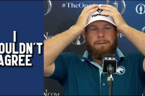 Tyrrell Hatton QUESTIONS Reporter’s Scottie Scheffler Description!