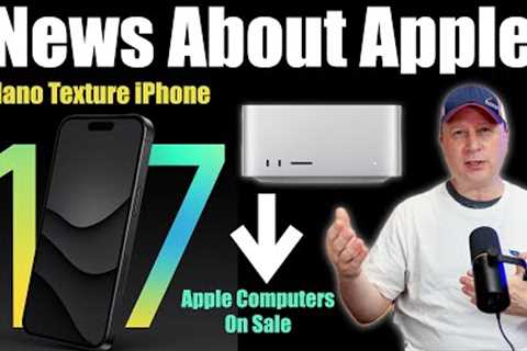Macs on Sale, Nano Texture iPhone 17, Gaming on a Mac, Apple Watch Ultra 3 & Smart Glasses -..