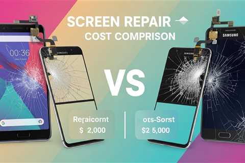 Screen Repair Cost Comparison: Google Pixel vs Samsung