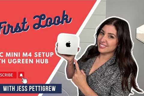 Mac Mini M4 Setup with UGREEN Hub – Unboxing & Install