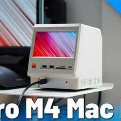 This Retro Dock Transforms the Mac mini Into a Classic Mac
