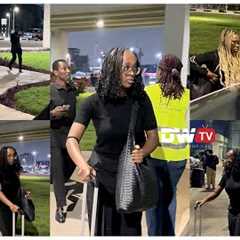 Sad 😢 Daddy Lumba''s Children Arrives At Ghana Airport To Mourn &  For The Burial Of Their..