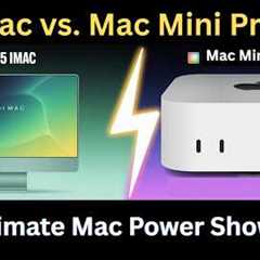 M5 iMac vs. Mac Mini Pro (M5): The Ultimate Mac Power Showdown! 🖥️💥