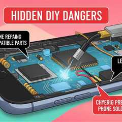 Hidden DANGERS of DIY phone repair revealed.