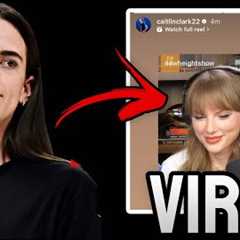 Caitlin Clark BREAKS The Internet With Taylor Swift Post...