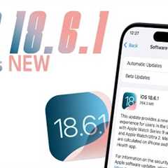 iOS 18.6.1 is OUT to FIX BATTERY DRAINING