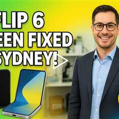 Black Out Z Flip 6 Screen – Best Repair in Sydney This Spring
