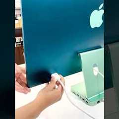 No Need More dongles for your iMac 24 , Look this iMac dock