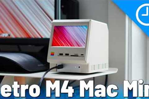This Retro Dock Transforms the Mac mini Into a Classic Mac