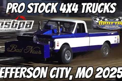 MMTTPA/MSTPA Pro Stock 4x4 Trucks from the 2025 Cole County Fair in Jefferson City, MO!
