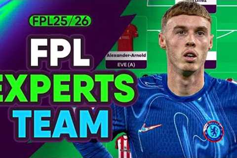 FPL EXPERTS TEAM SELECTION 🤓 Fantasy Premier League Tips 2025/26