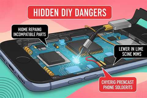 Hidden DANGERS of DIY phone repair revealed.