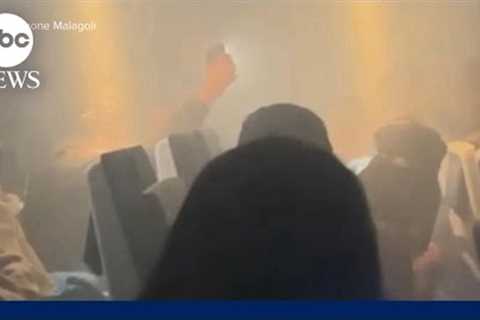 Fire sparked by mobile charger breaks out on plane flying over the Atlantic