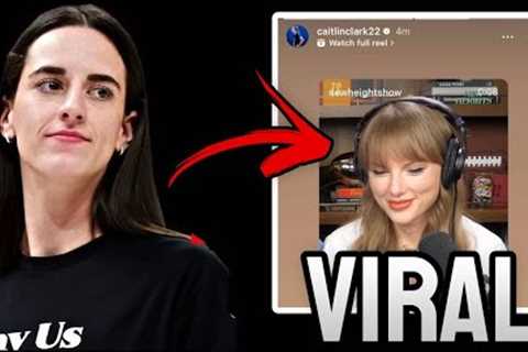 Caitlin Clark BREAKS The Internet With Taylor Swift Post...