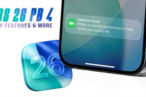 iOS 26 Public Beta 4 is OUT with NEW FEATURES