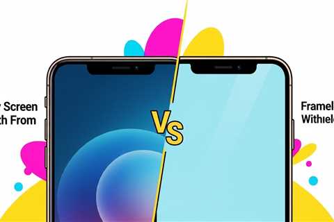 Buying Phone Screens With vs. Without Frame
