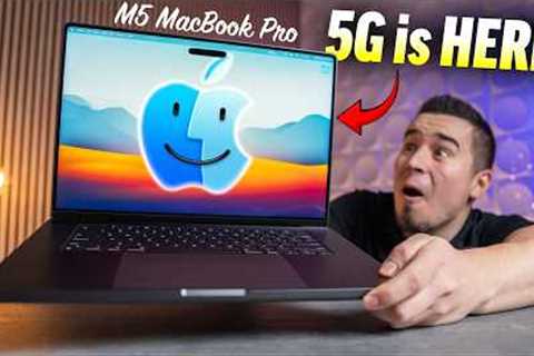 Breaking: M5 MacBook Pros with 5G Cellular CONFIRMED!