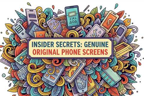 Insider Secrets: Finding Genuine Original Phone Screens