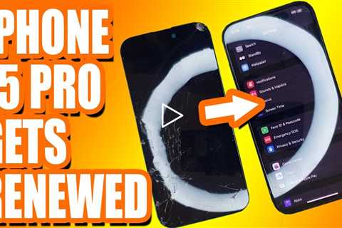 GIVEN YET ANOTHER CHANCE! iPhone 15 Pro Screen Replacement | Sydney CBD Repair Centre