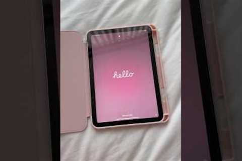iPad mini 7 unboxing 💖 #ipadmini7 #ipad #apple