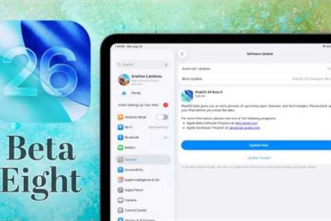 iPadOS 26 Beta 8 Is HERE- The Final Beta Before RC!