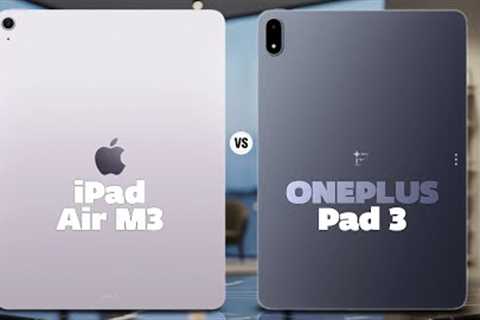 iPad Air M3 Vs OnePlus Pad 3 | Full Specs Comparison