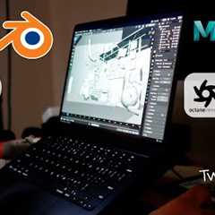 M4 MacBook Air Review as a 3D Modeler and a Developer