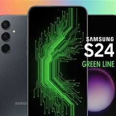 Samsung S24 Green Line Screen Epidemic?