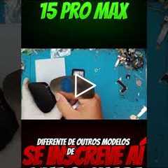 💔 iPhone 15 Pro Max com a TELA DESTRUÍDA! Veja o Conserto Incrível!