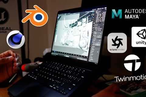 M4 MacBook Air Review as a 3D Modeler and a Developer