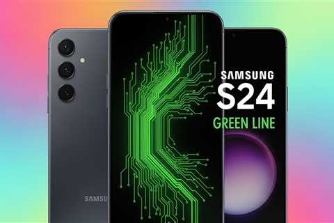 Samsung S24 Green Line Screen Epidemic?
