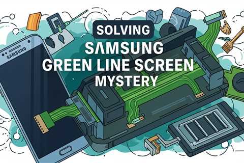 Solving Samsung Green Line Screen Mystery