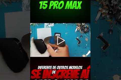 💔 iPhone 15 Pro Max com a TELA DESTRUÍDA! Veja o Conserto Incrível!