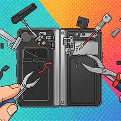 Repairing a Foldable Phone Hinge: Z Fold 5 Challenge