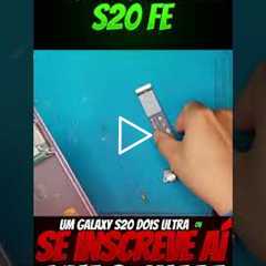 😱 Samsung Galaxy S20 FE com a TELA QUEBRADA! Veja o Conserto Incrível!