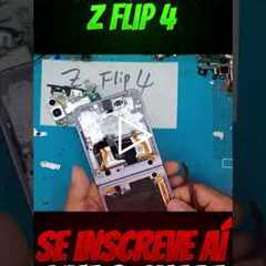 😱 Samsung Z Flip 4 com a TELA QUEBRADA! Veja o Conserto Incrível!
