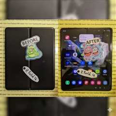 Inner Foldable Display: Is It Really Hard to Replace?